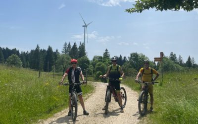 Sortie VTT dans le Jura